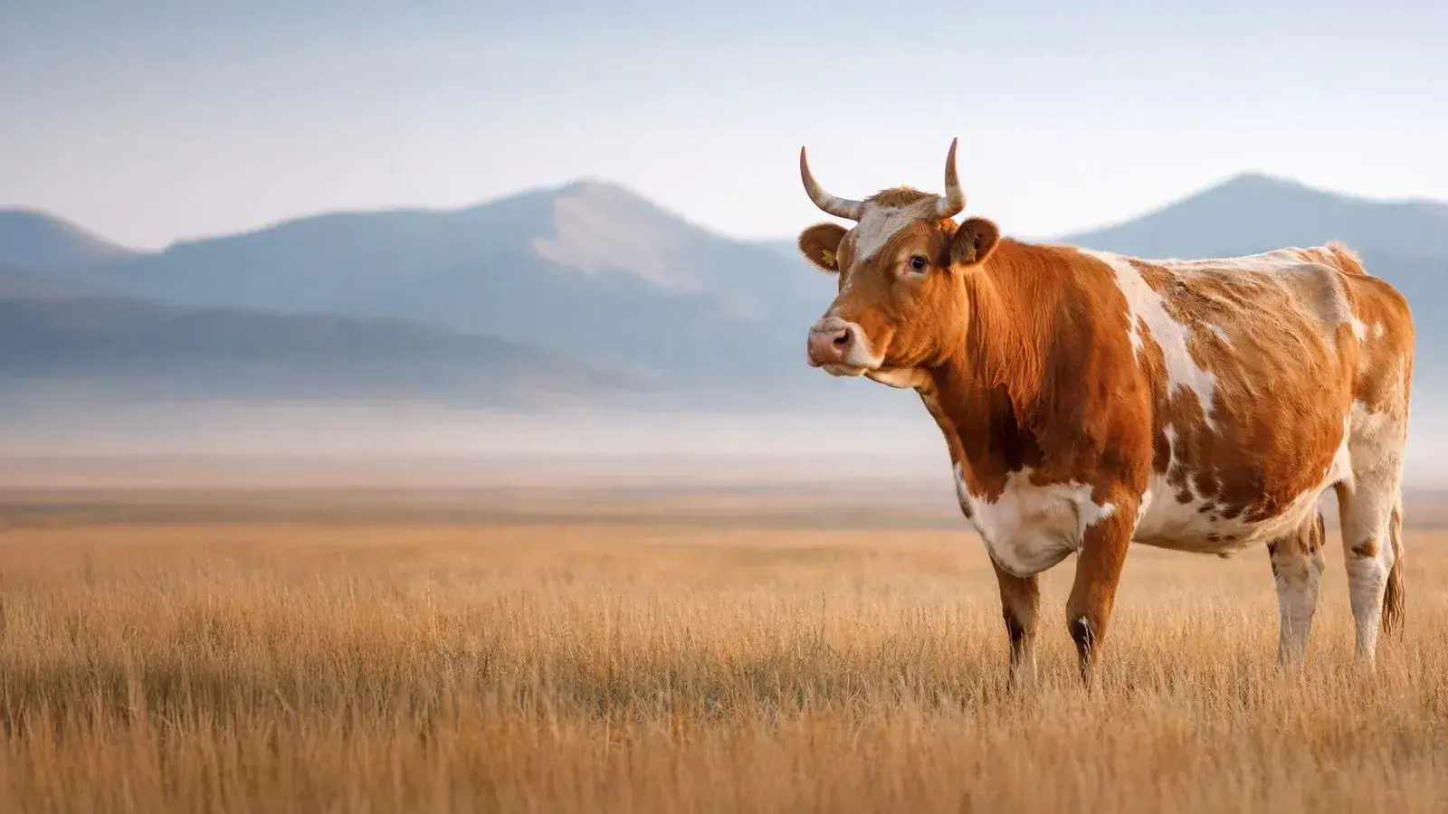Anadolu çayırlarında otlayan kurbanlık büyükbaş hayvanlar